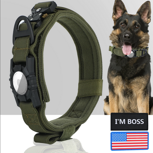 AirTag Dog Collar with Handle - FunForPet ™